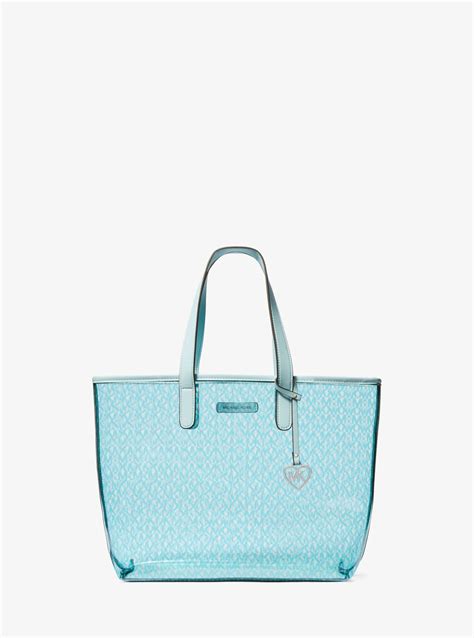 michael kors aqua tote|Michael Kors go bag.